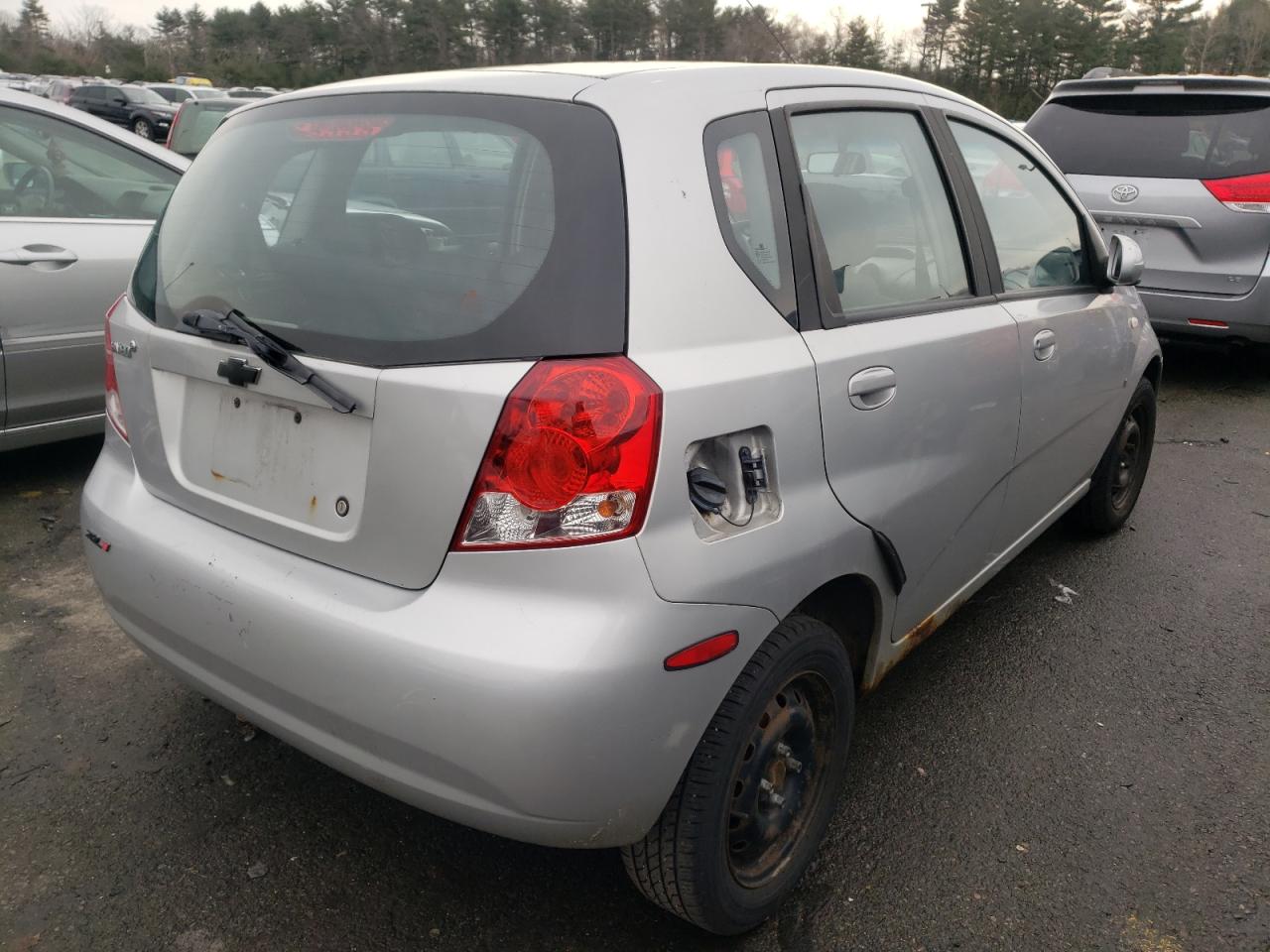 Photo 4 from auction – 2007 CHEVROLET AVEO BASE with VIN KL1TD66627B759285