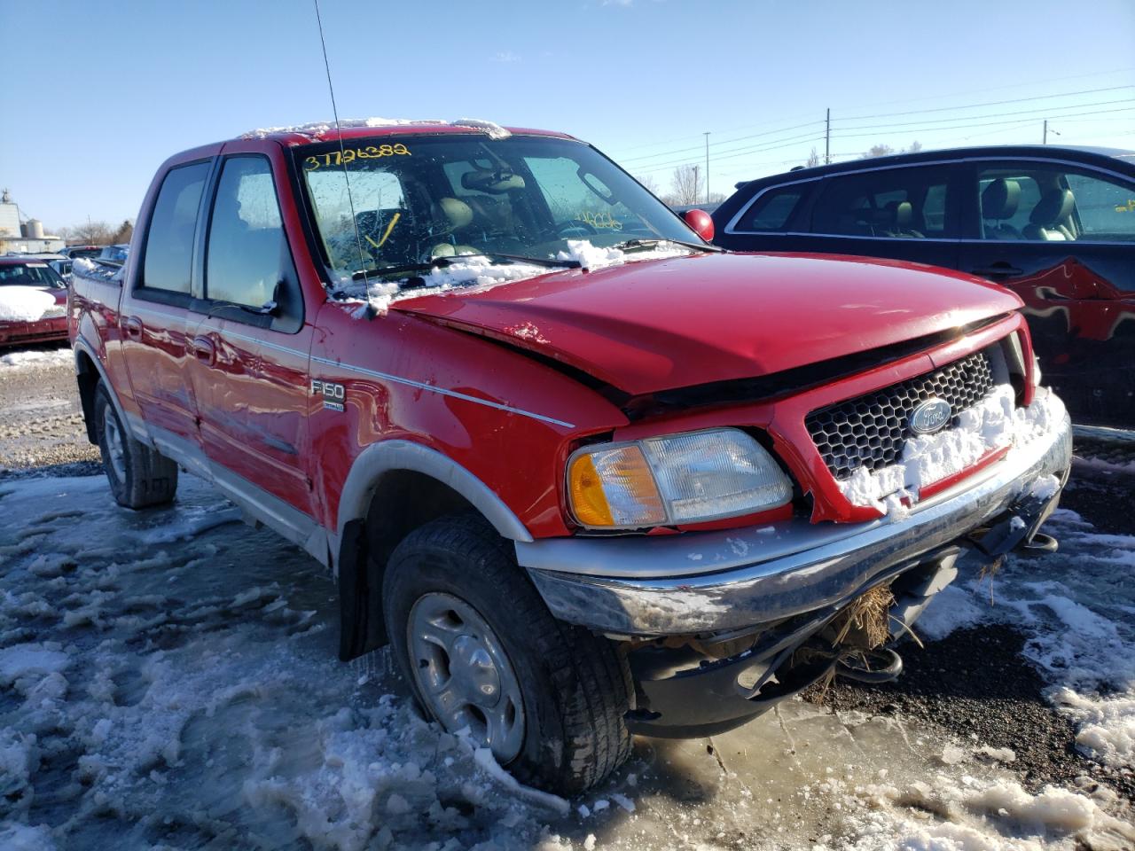 FORD F150 SUPER 2003 with VIN 1FTRW08LX3KD94121 - Photo from auction