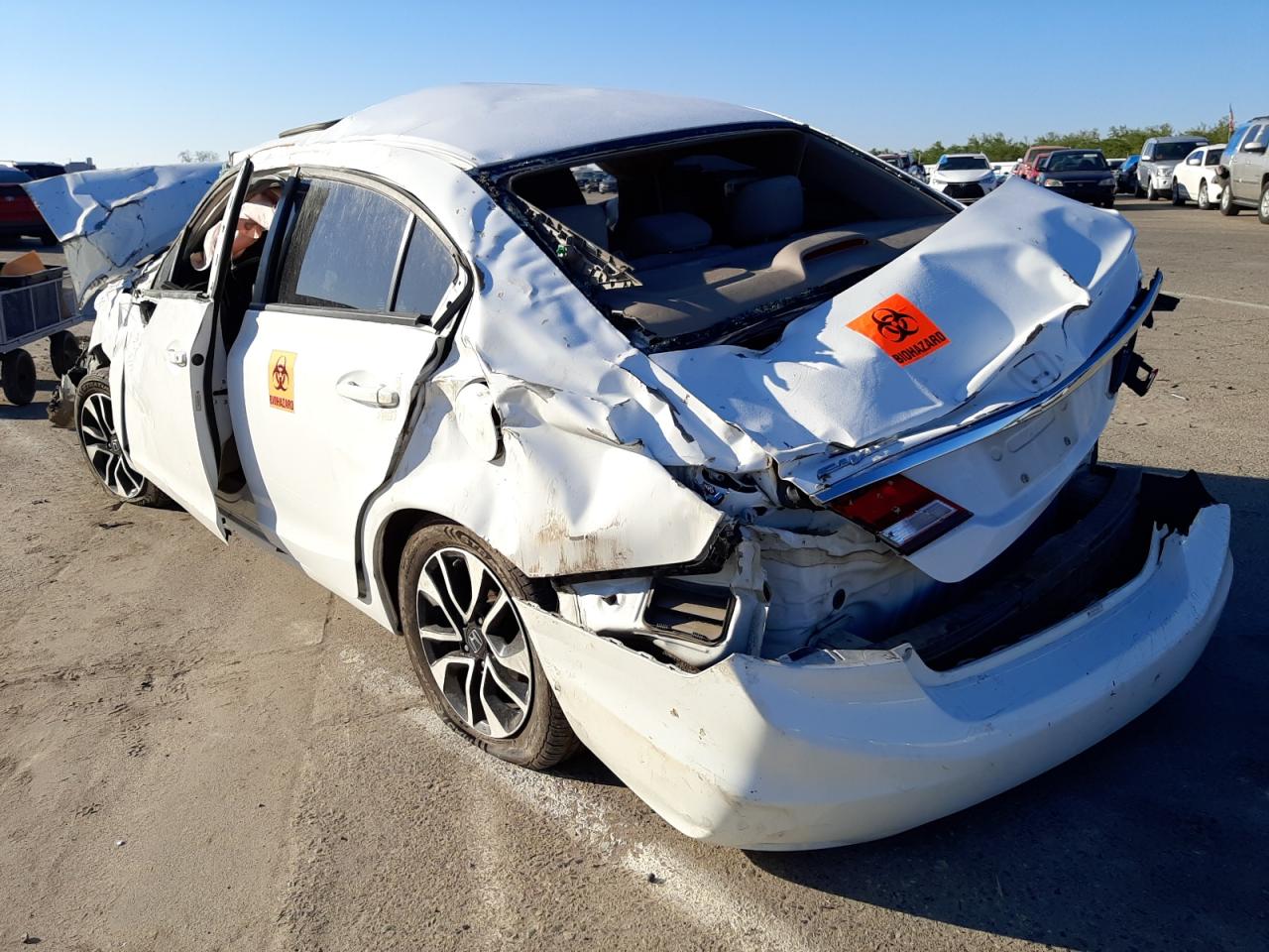 Photo 3 from auction – 2013 HONDA CIVIC EX with VIN 19XFB2F84DE280256