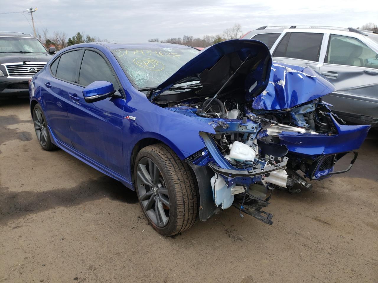 ACURA TLX TECHNO 2020 with VIN 19UUB1F67LA014717 - Photo from auction