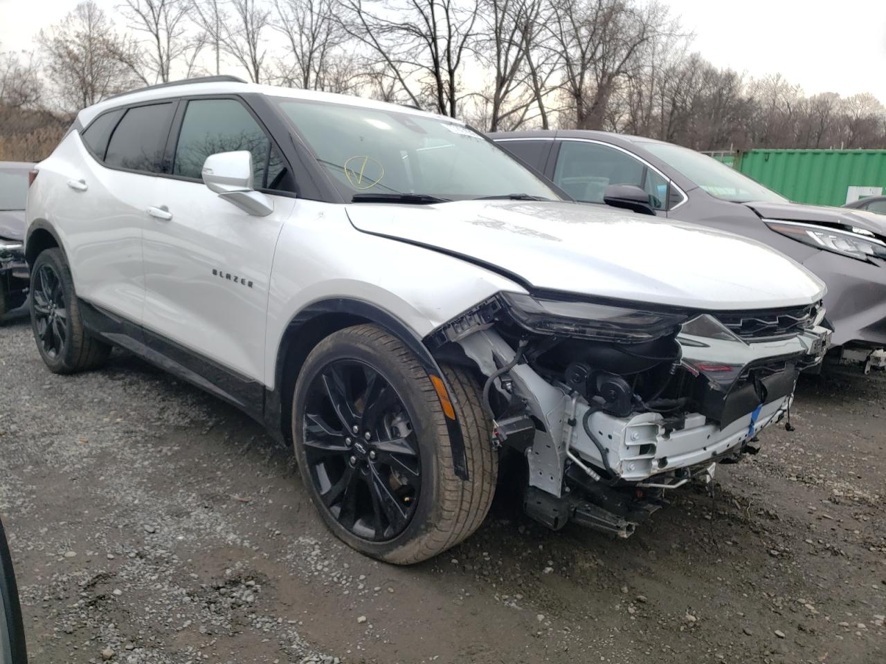 CHEVROLET BLAZER RS 2021 with VIN 3GNKBKRS7MS528028 - Photo from auction
