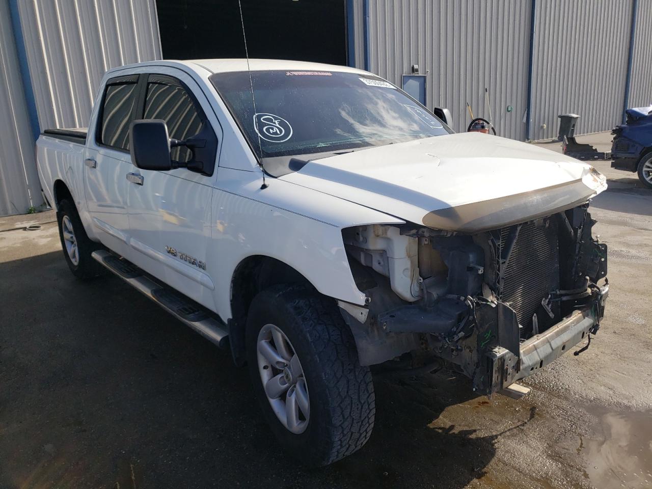 NISSAN TITAN S 2012 with VIN 1N6AA0EC5CN300593 - Photo from auction