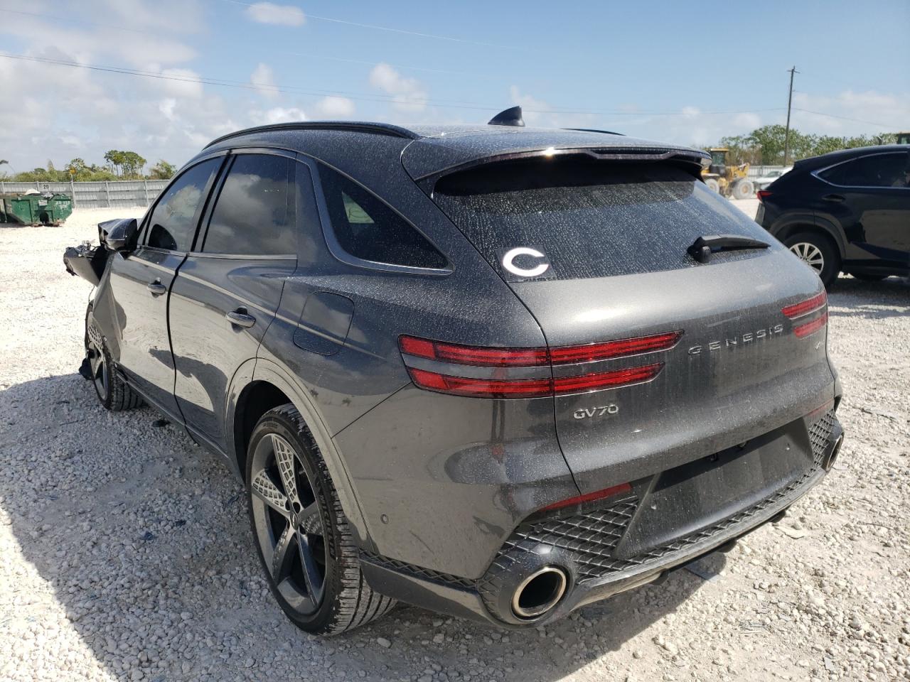 Photo 3 from auction – 2022 GENESIS GV70 BASE with VIN KMUMADTBXNU023835