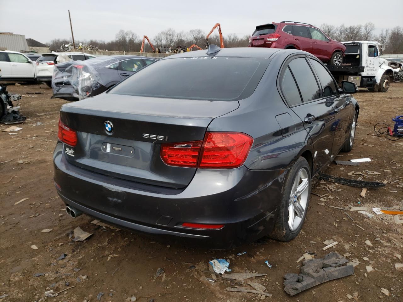 Photo 4 from auction – 2015 BMW 328 I with VIN WBA3A5C54FF607150