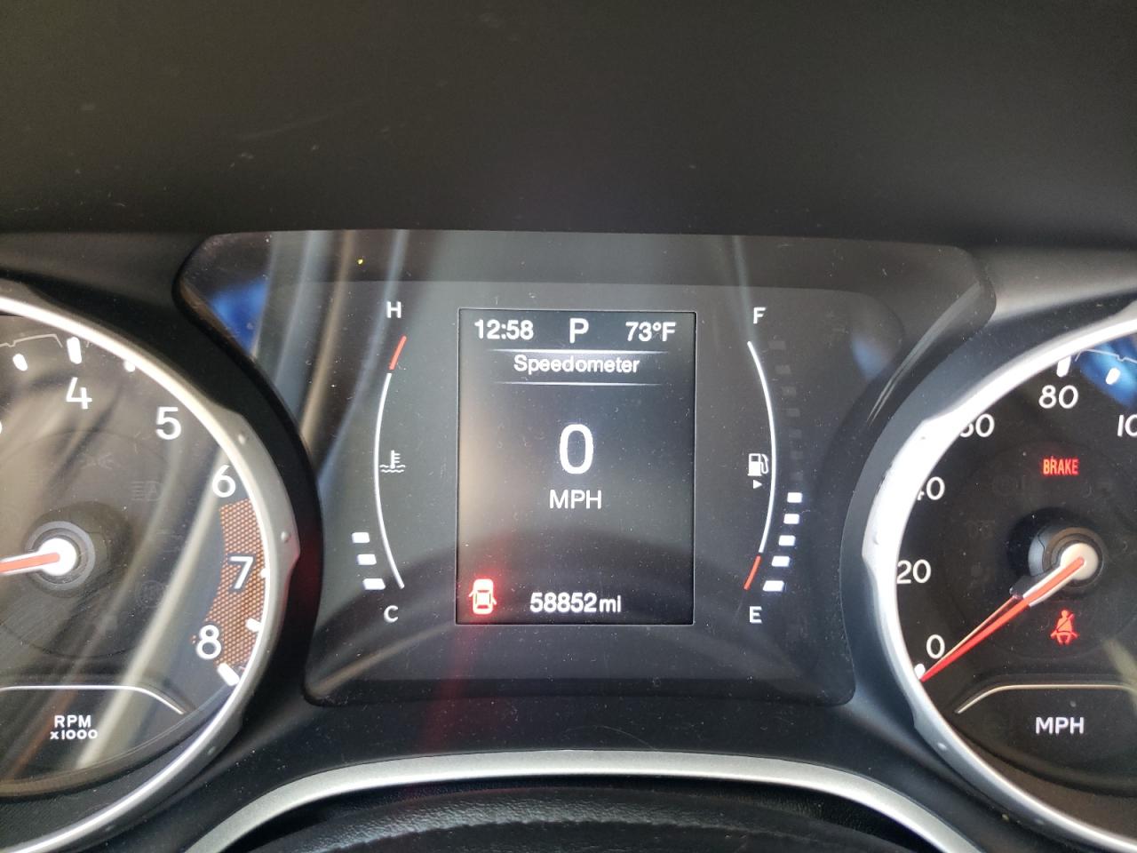 Photo 8 from auction – 2019 JEEP COMPASS LA with VIN 3C4NJCBB8KT637064