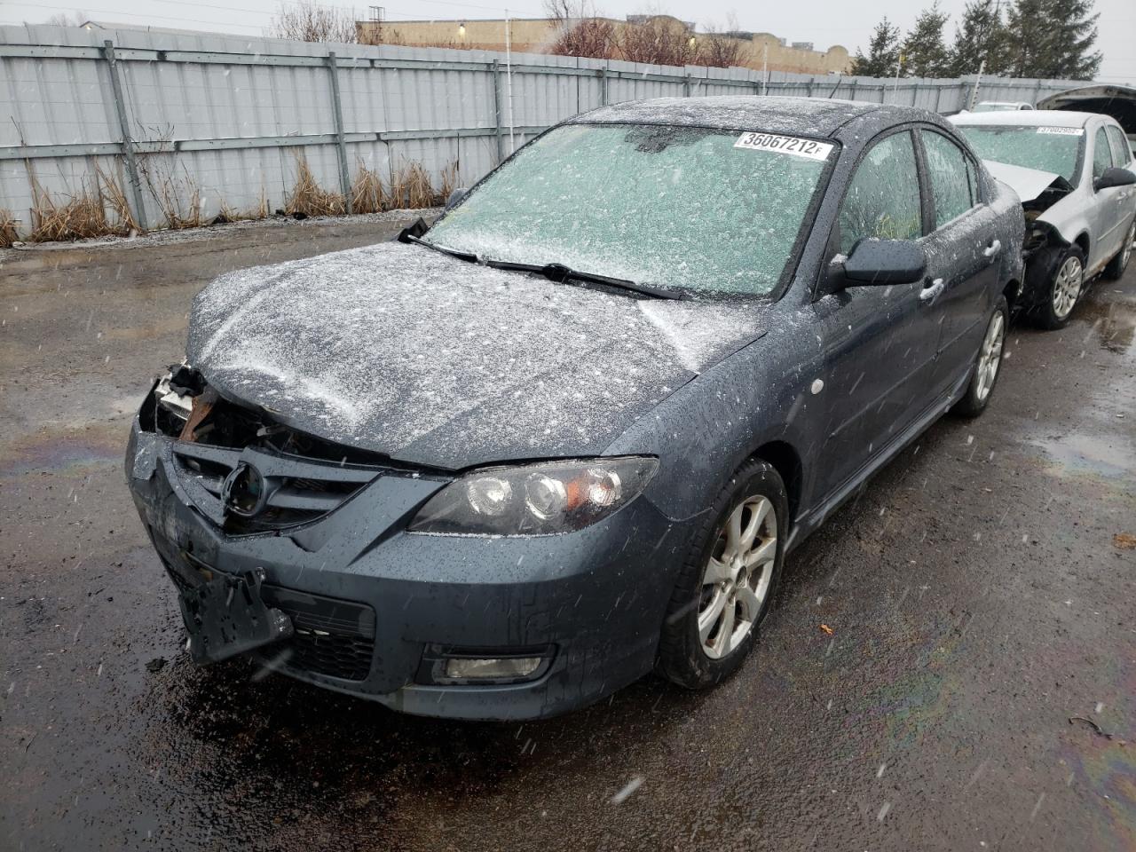 Photo 2 from auction – 2008 MAZDA 3 S with VIN JM1BK323481185512