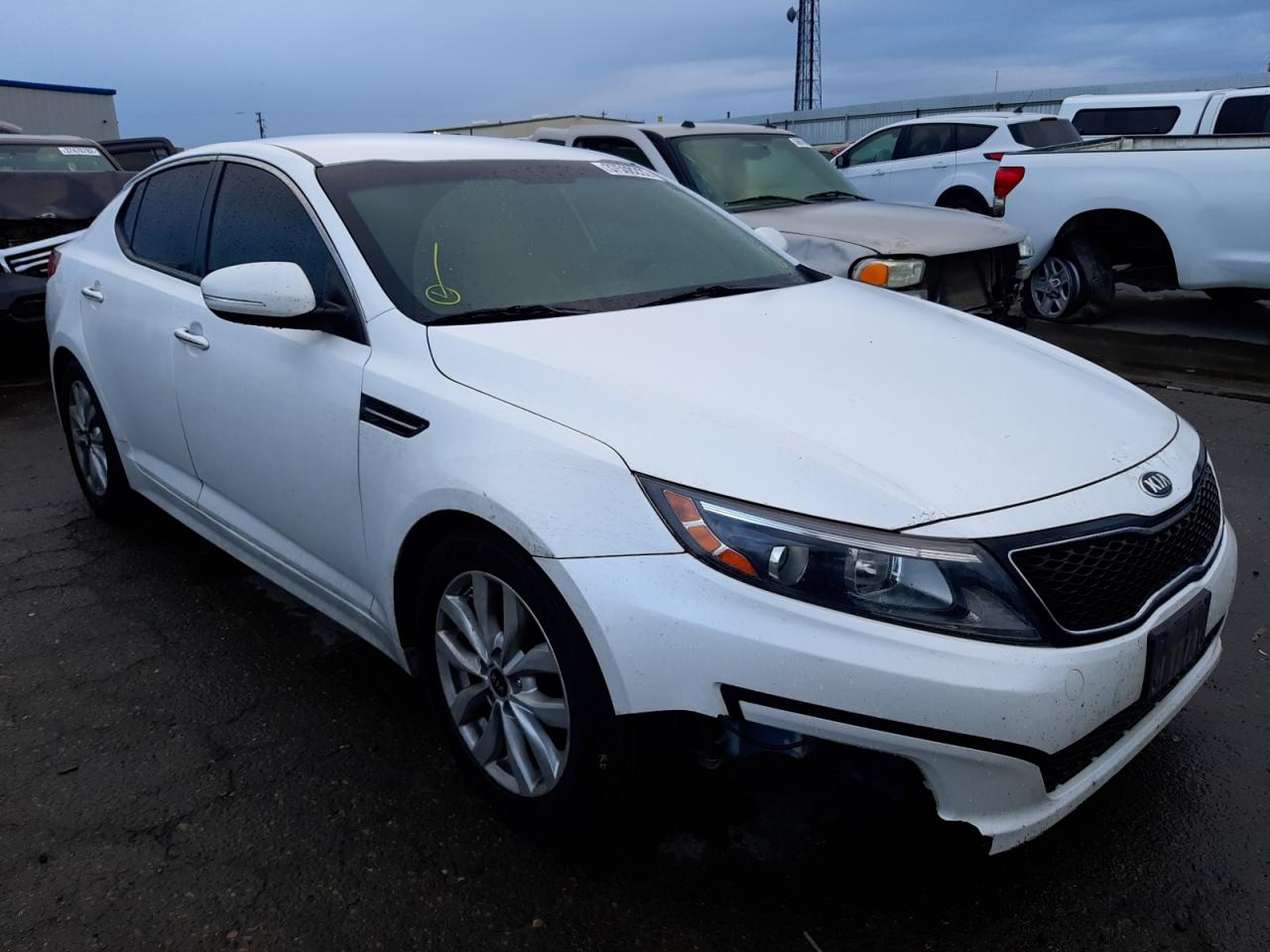 KIA OPTIMA LX 2015 with VIN KNAGM4A70F5616814 - Photo from auction