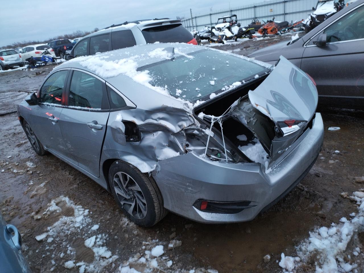 Photo 3 from auction – 2018 HONDA CIVIC EX with VIN 19XFC2F70JE026527