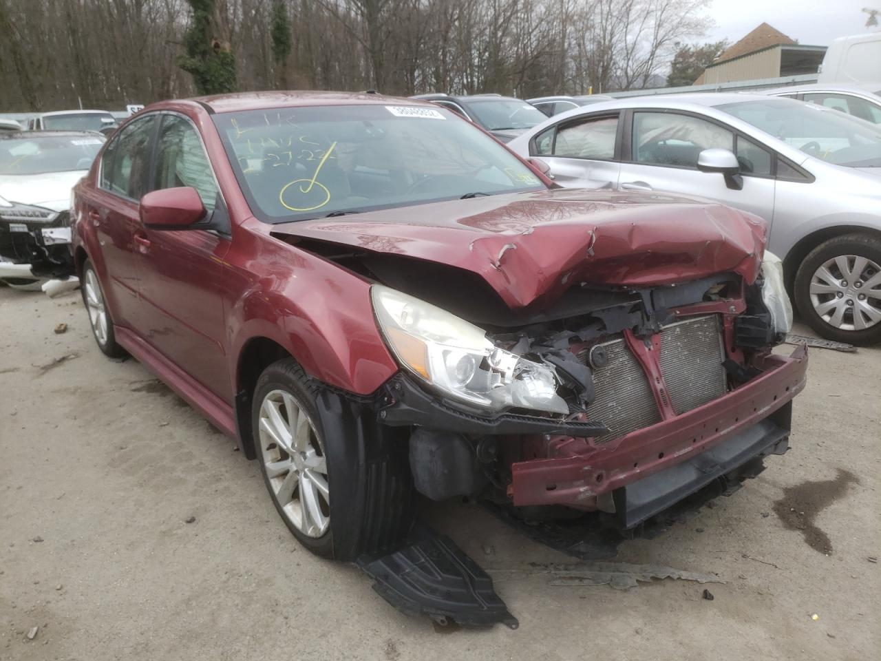 SUBARU LEGACY 2.5 2013 with VIN 4S3BMBC60D3036378 - Photo from auction