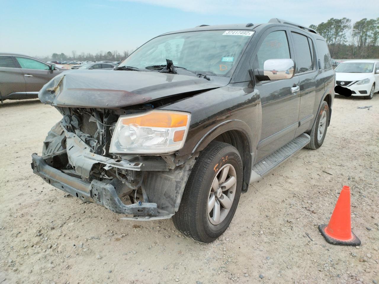 Photo 2 from auction – 2012 NISSAN ARMADA SV with VIN 5N1BA0ND1CN608274