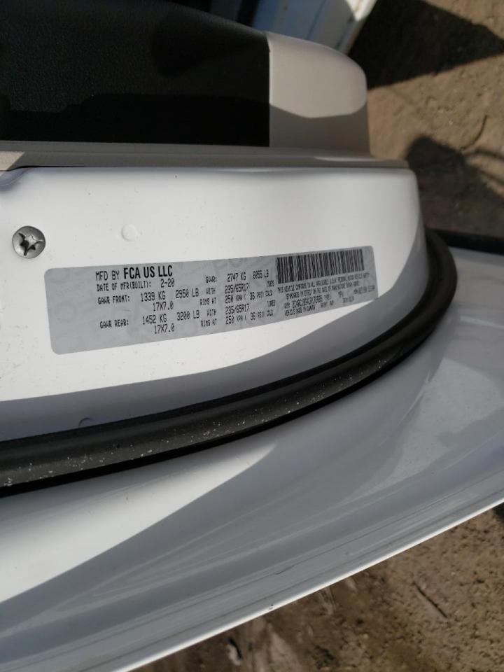 Photo 10 from auction – 2020 CHRYSLER PACIFICA T with VIN 2C4RC1BG4LR172685