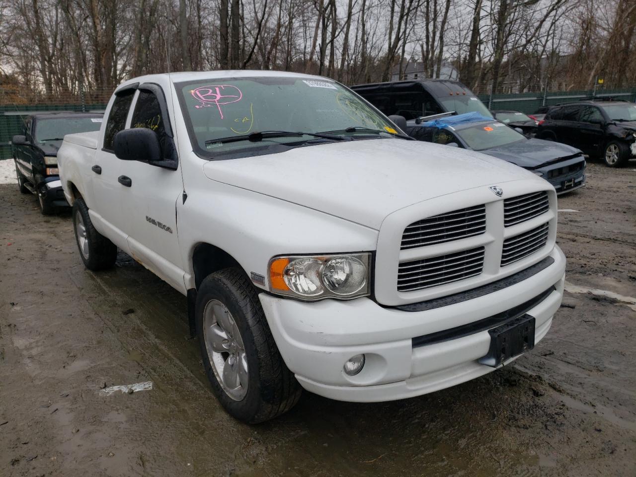 DODGE RAM 1500 S 2005 with VIN 1D7HU18D25S181138 - Photo from auction