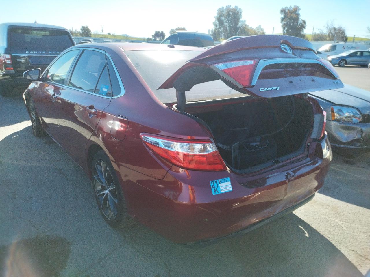 Photo 3 from auction – 2016 TOYOTA CAMRY LE with VIN 4T1BF1FK4GU583273