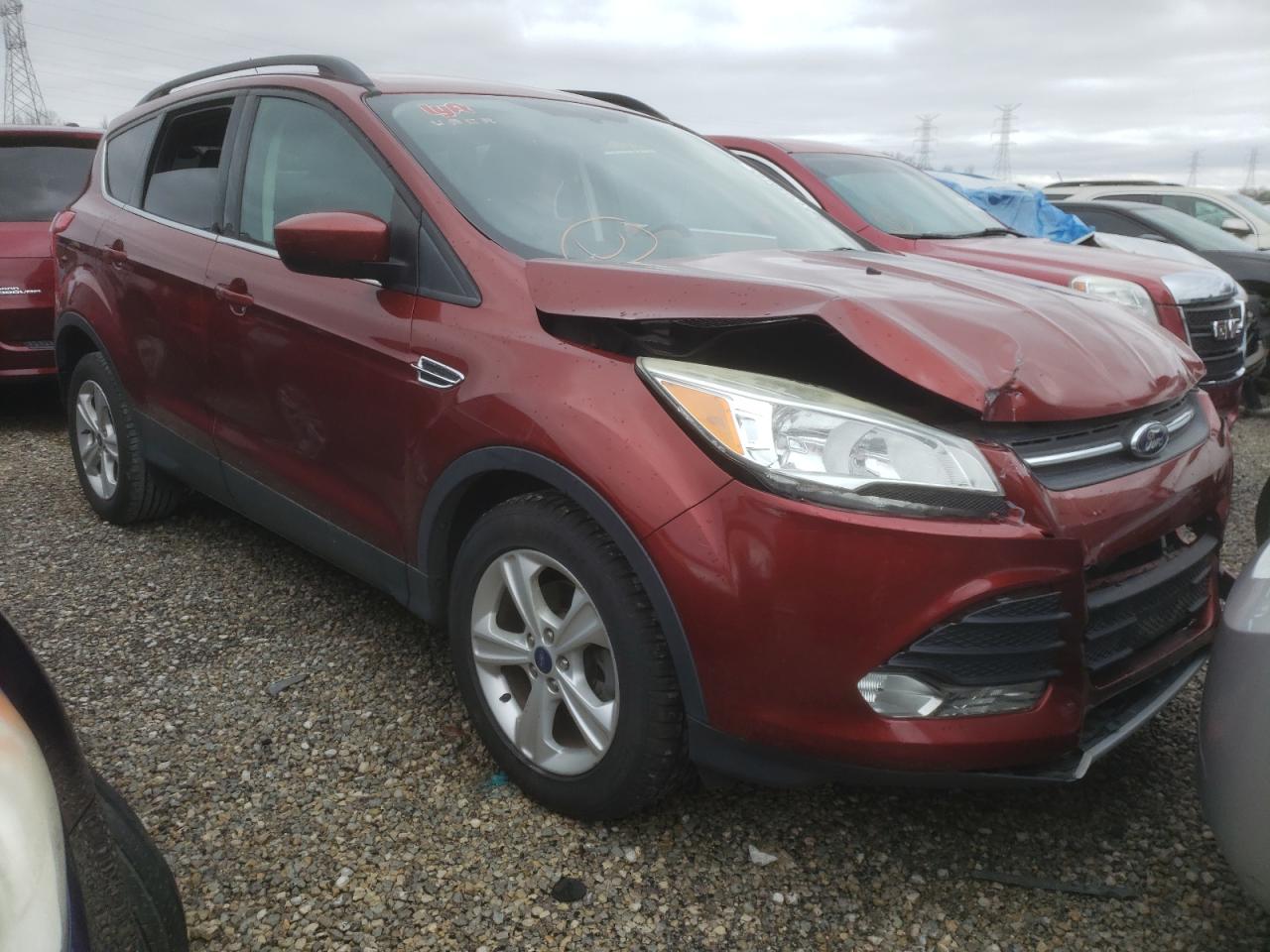 FORD ESCAPE SE 2014 with VIN 1FMCU0GX3EUC51045 - Photo from auction