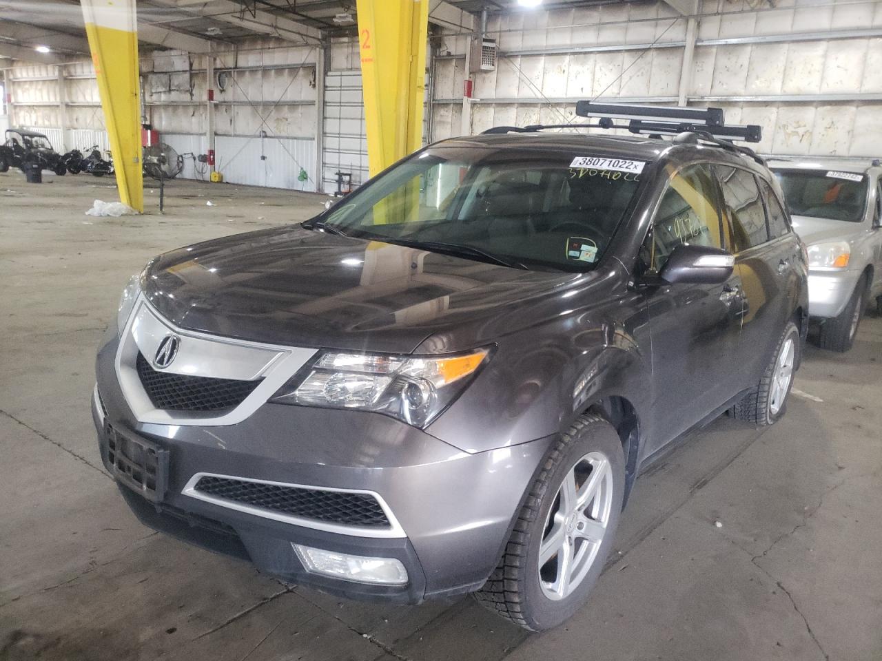 Photo 2 from auction – 2011 ACURA MDX TECHNO with VIN 2HNYD2H62BH548795