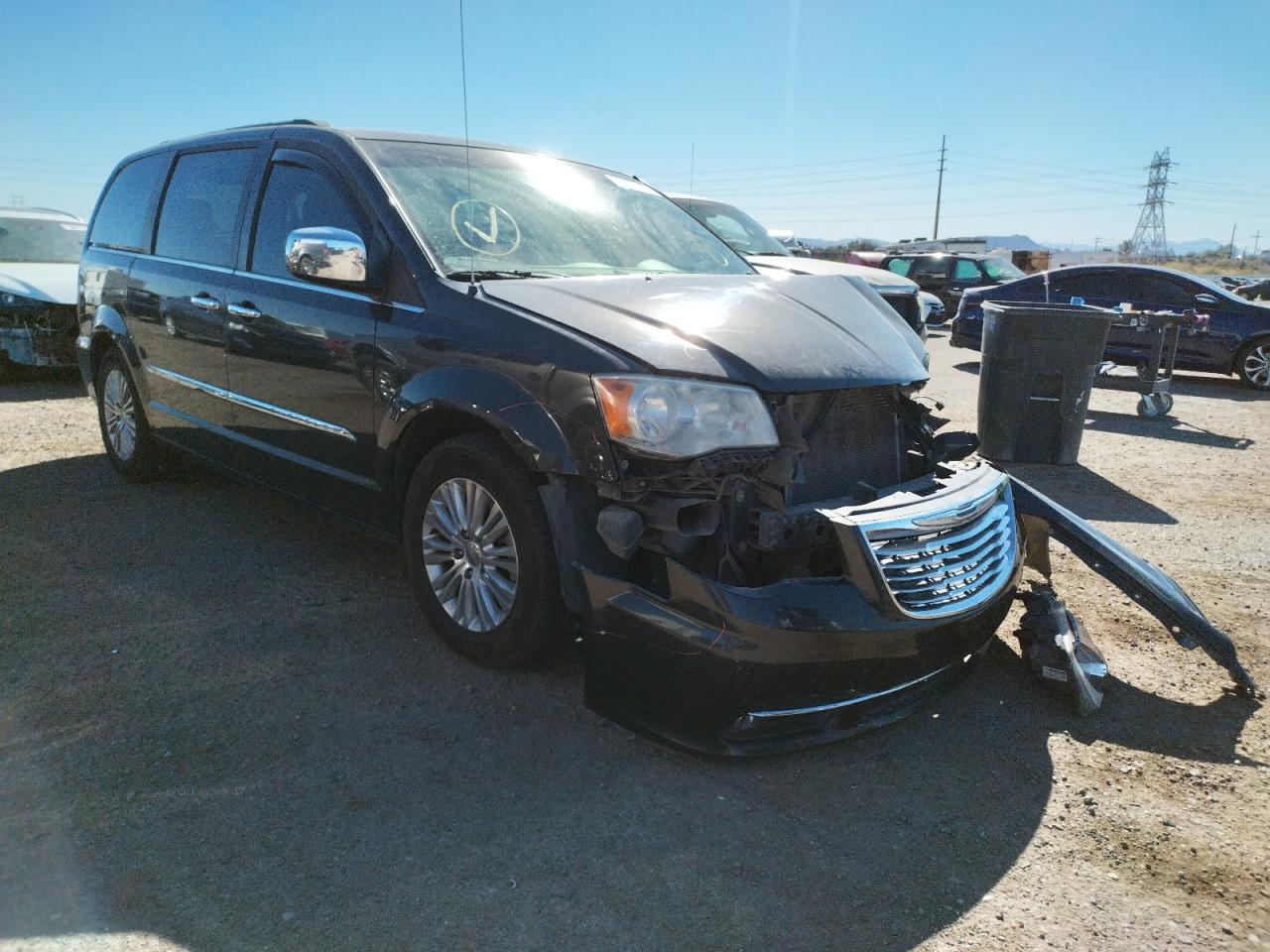 Photo 1 from auction – 2012 CHRYSLER TOWN & COU with VIN 2C4RC1CG8CR246317