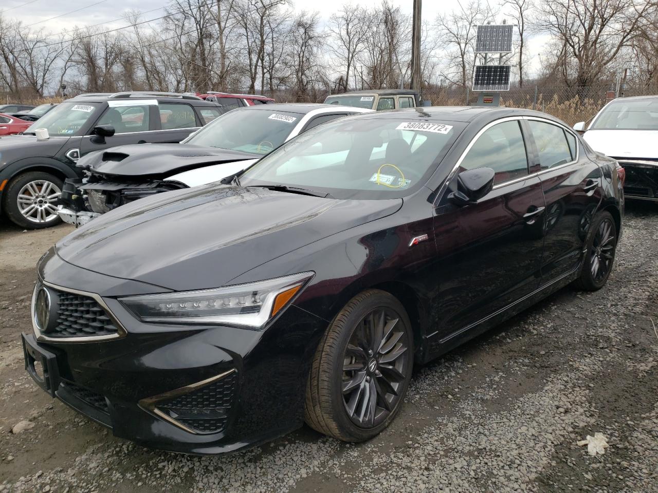 Photo 2 from auction – 2021 ACURA ILX PREMIU with VIN 19UDE2F88MA009865