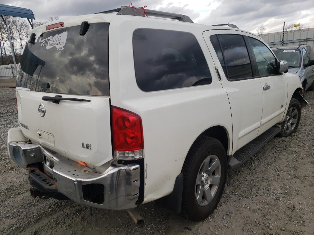 Photo 4 from auction – 2007 NISSAN ARMADA SE with VIN 5N1BA08C47N716008