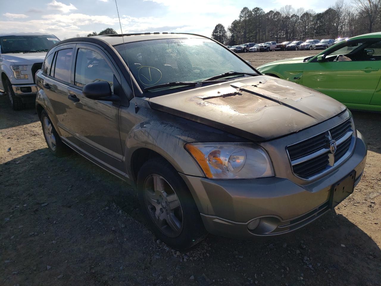 DODGE CALIBER SX 2007 with VIN 1B3HB48B77D146555 - Photo from auction