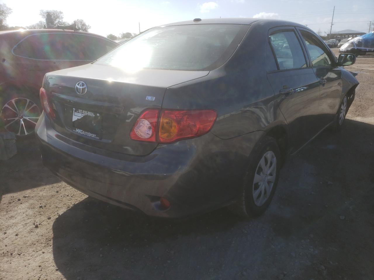 Photo 4 from auction – 2009 TOYOTA COROLLA BA with VIN 2T1BU40E89C112743