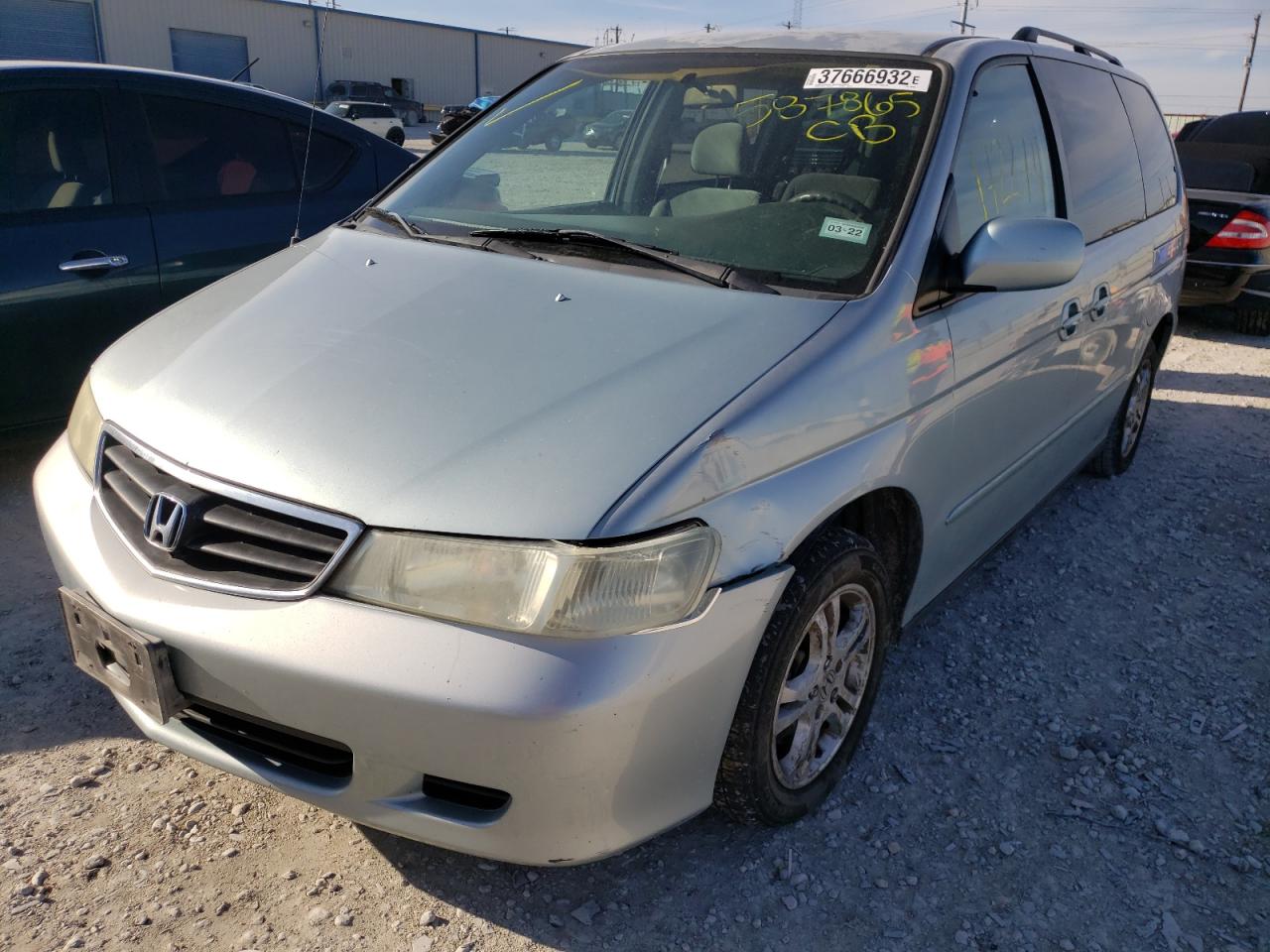 Photo 2 from auction – 2002 HONDA ODYSSEY EX with VIN 2HKRL18672H587865