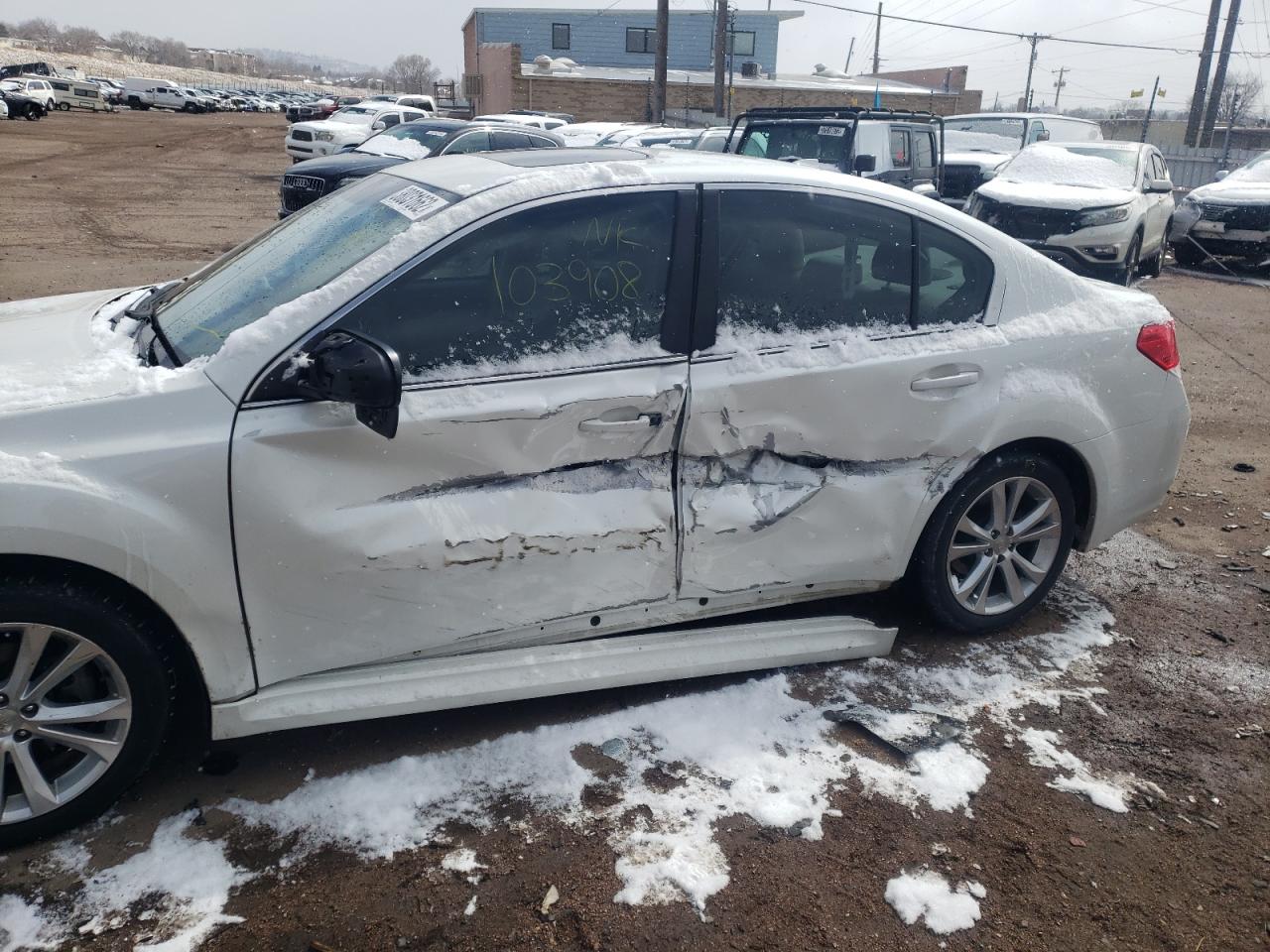 Photo 9 from auction – 2013 SUBARU LEGACY 2.5 with VIN 4S3BMBK66D3036161