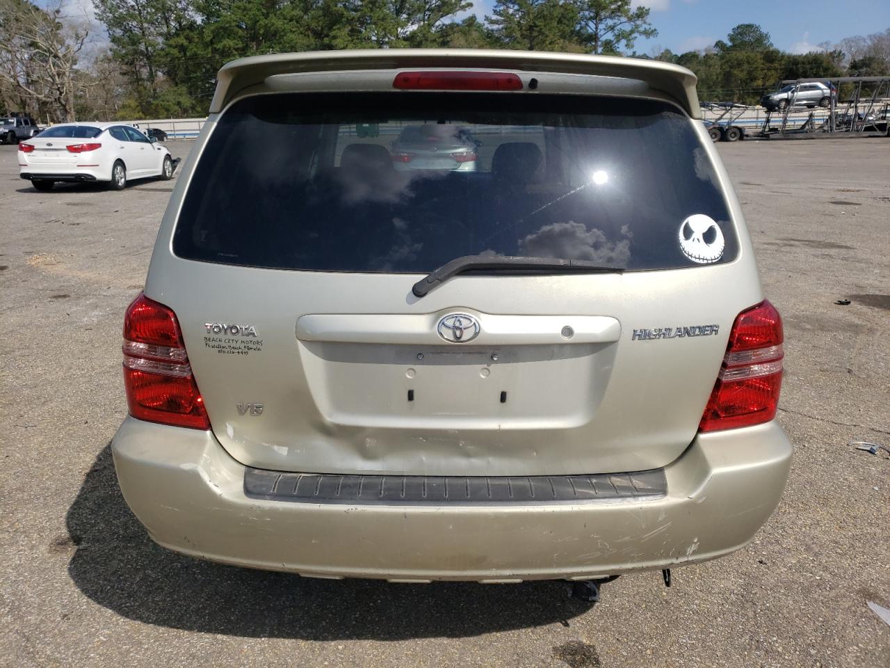 Photo 9 from auction – 2003 TOYOTA HIGHLANDER with VIN JTEGF21A930087932