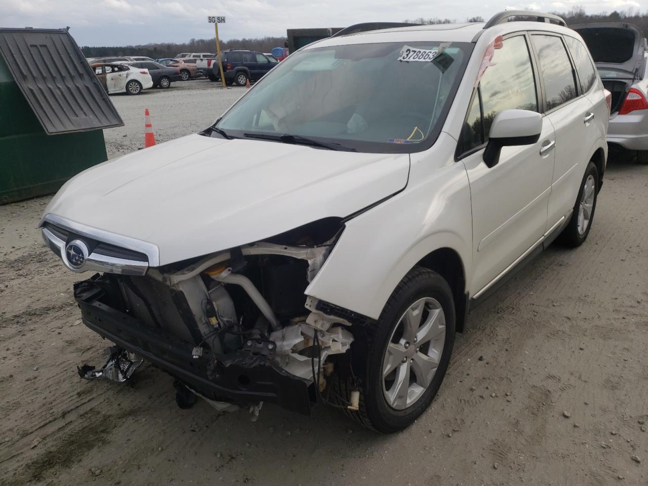 Photo 2 from auction – 2015 SUBARU FORESTER 2 with VIN JF2SJADC8FH545178