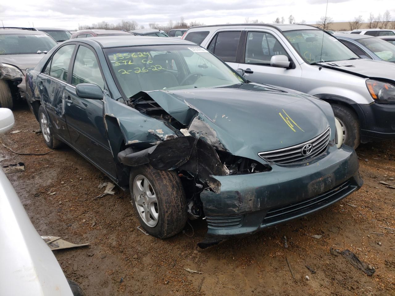 TOYOTA CAMRY LE 2006 with VIN 4T1BE32KX6U141908 - Photo from auction