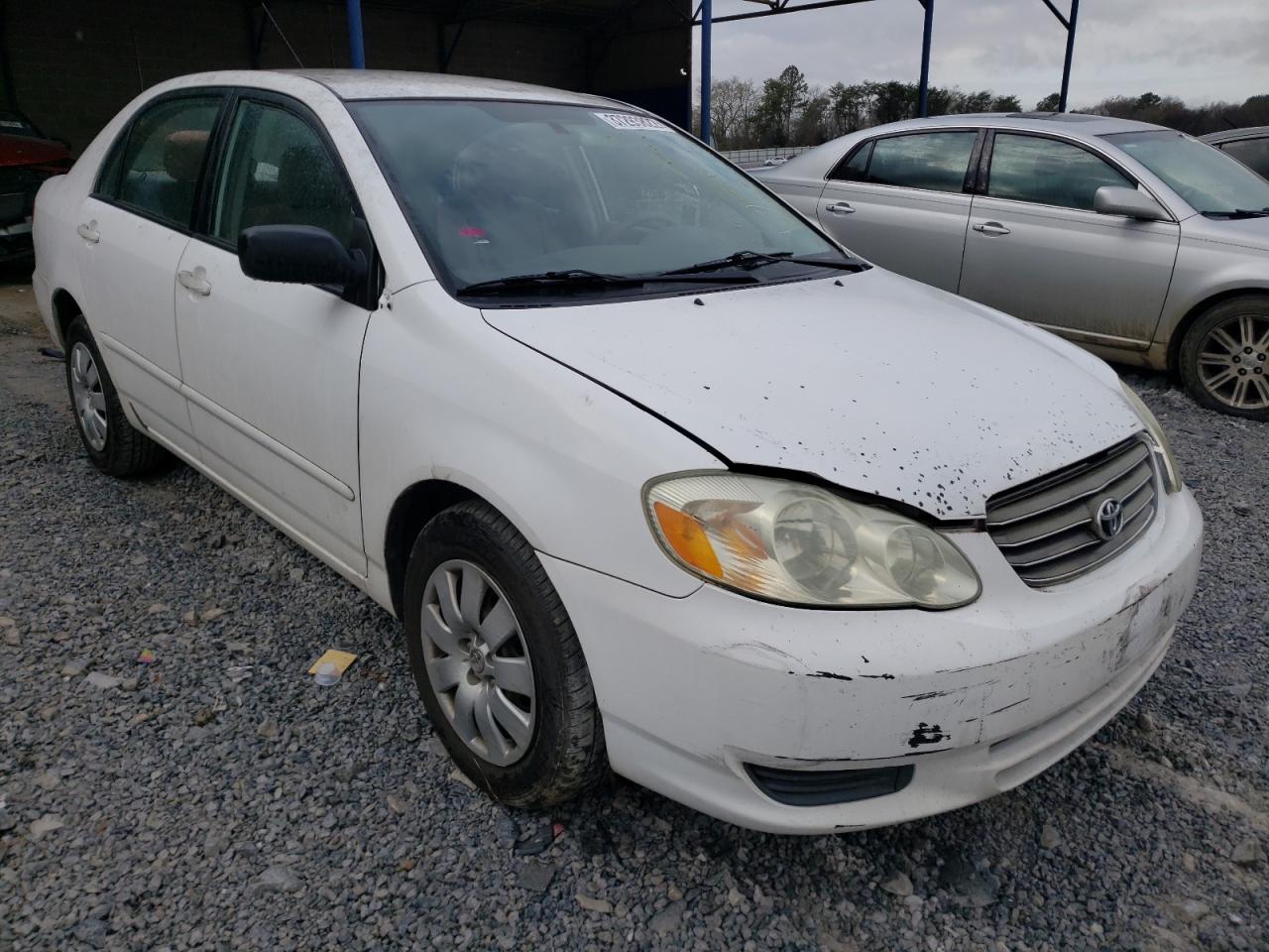 TOYOTA COROLLA CE 2003 with VIN 1NXBR32E03Z053511 - Photo from auction