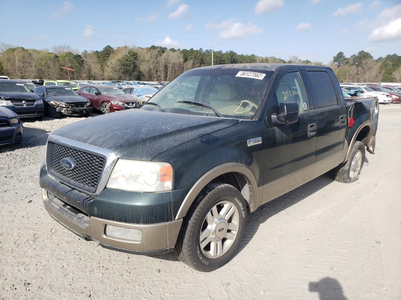 Photo 2 from auction – 2004 FORD F150 SUPER with VIN 1FTPW12524KB03541