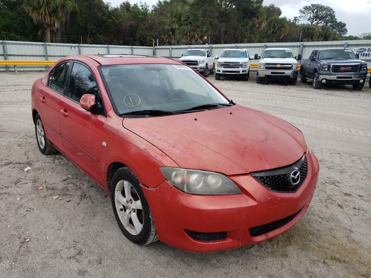 Photo 9 from auction – 2005 MAZDA 3 with VIN JM1BK12F051274889