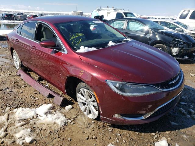 CHRYSLER 200 LIMITE 2015 with VIN 1C3CCCAB1FN679539 - Photo from auction