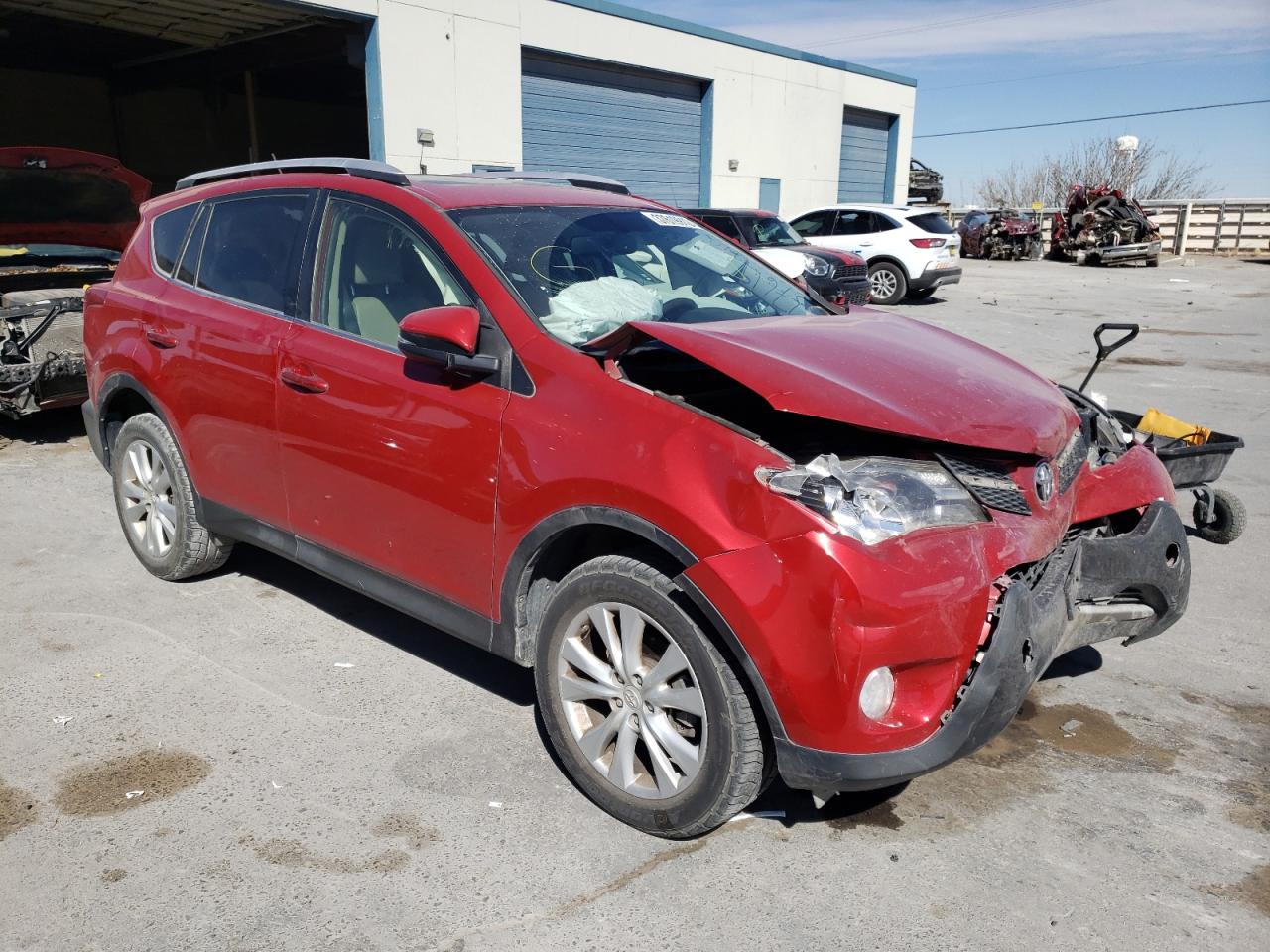 TOYOTA RAV4 LIMIT 2013 with VIN JTMYFREV5DD001136 - Photo from auction