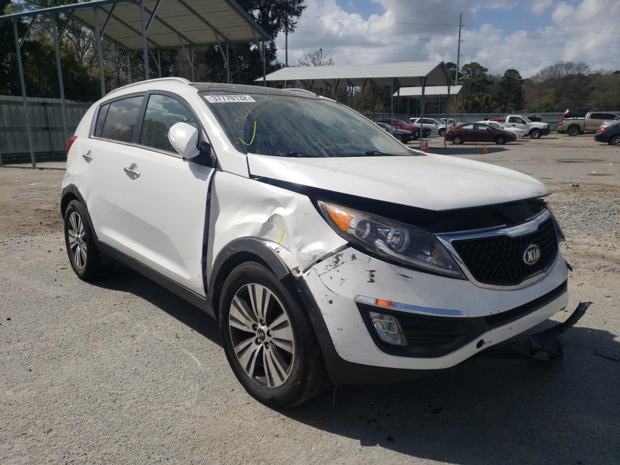 KIA SPORTAGE E 2016 with VIN KNDPC3AC6G7845856 - Photo from auction