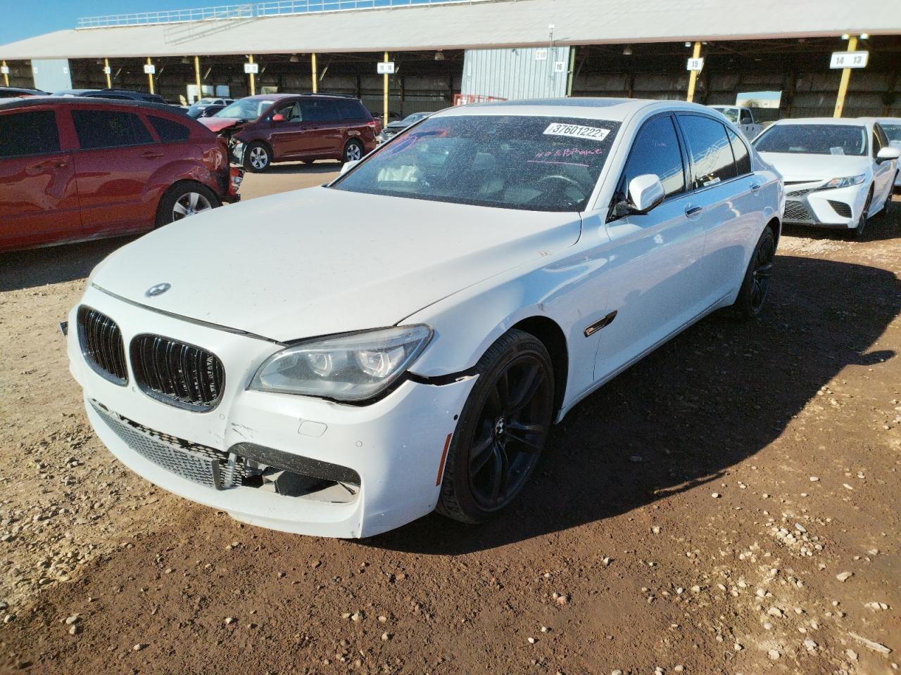 Photo 2 from auction – 2013 BMW 750 LI with VIN WBAYE8C59DD133426
