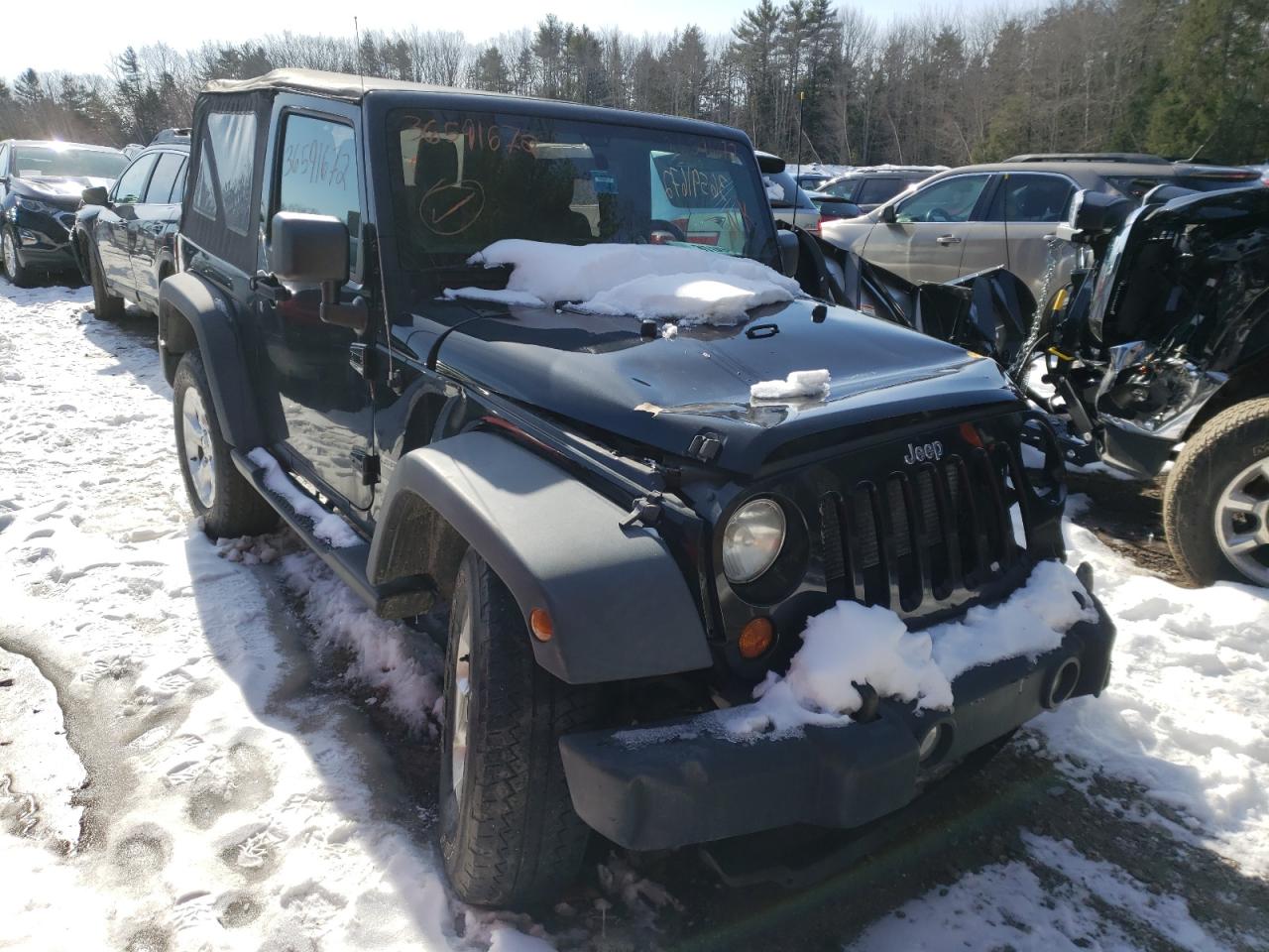 JEEP WRANGLER S 2012 with VIN 1C4AJWAG0CL109562 - Photo from auction