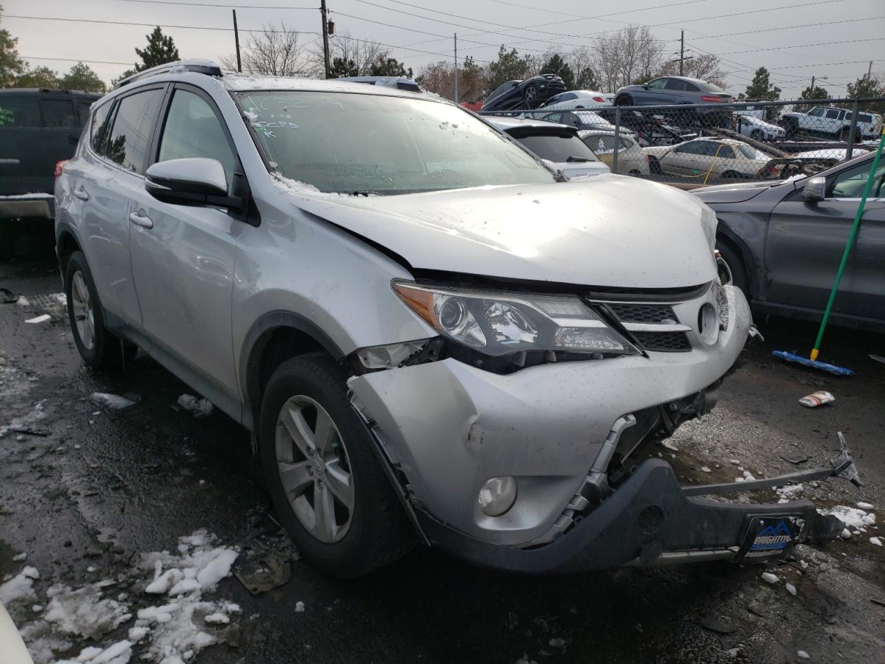 TOYOTA RAV4 XLE 2014 with VIN JTMRFREV2ED064071 - Photo from auction
