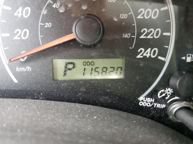 Photo 8 from auction – 2009 TOYOTA COROLLA BA with VIN 2T1BU40E79C157821