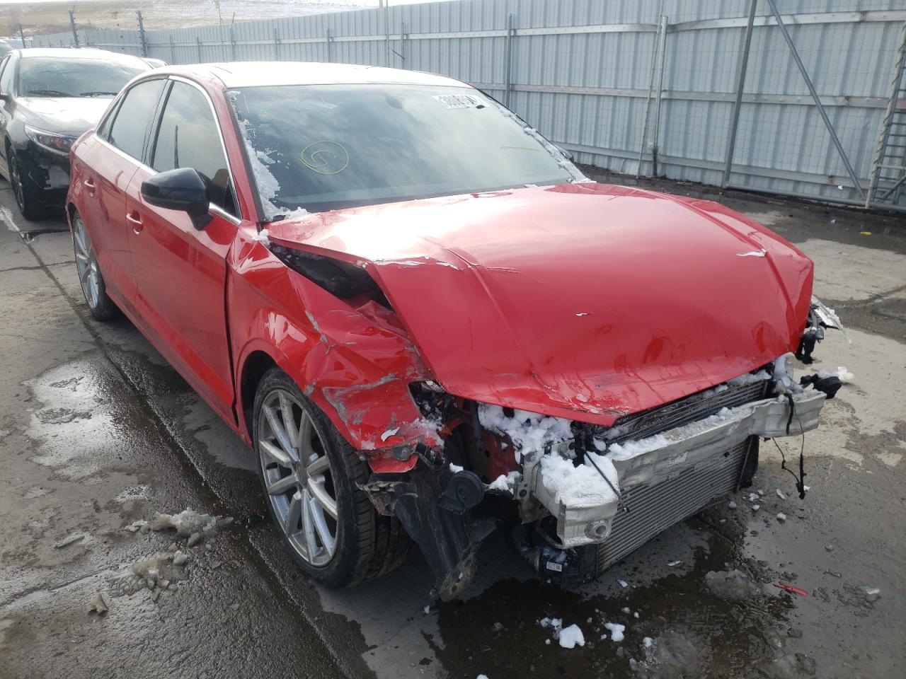 AUDI S3 PREMIUM 2015 with VIN WAUBFGFF3F1034770 - Photo from auction