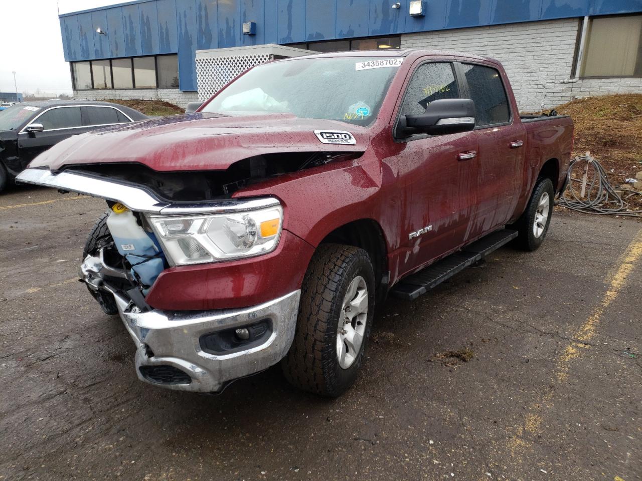 Photo 2 from auction – 2019 RAM 1500 BIG H with VIN 1C6SRFFT3KN743946
