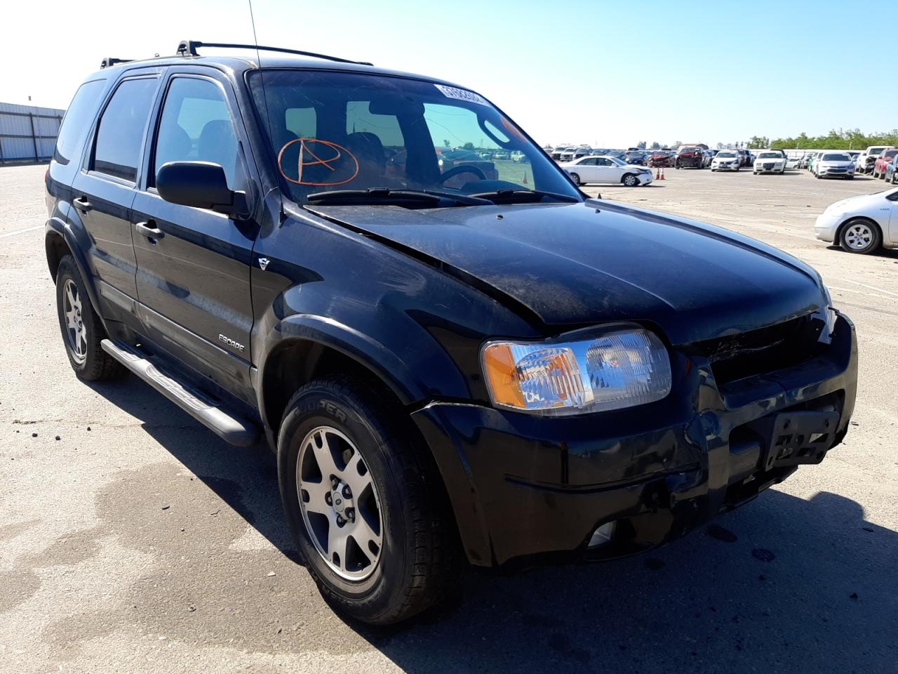 FORD ESCAPE XLT 2002 with VIN 1FMCU04192KD97800 - Photo from auction