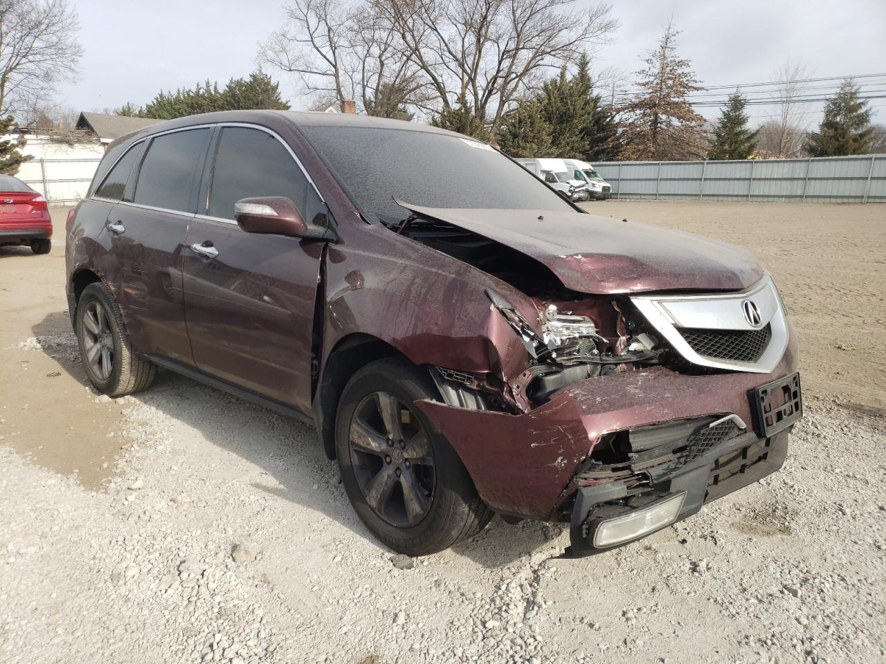 ACURA MDX TECHNO 2012 with VIN 2HNYD2H31CH530800 - Photo from auction