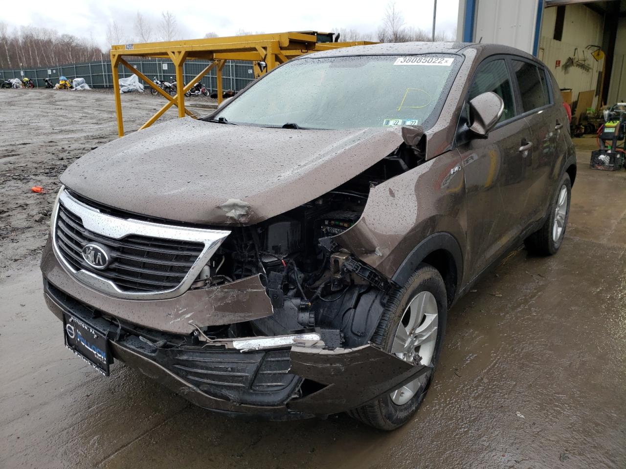 Photo 2 from auction – 2012 KIA SPORTAGE L with VIN KNDPBCA23C7320399