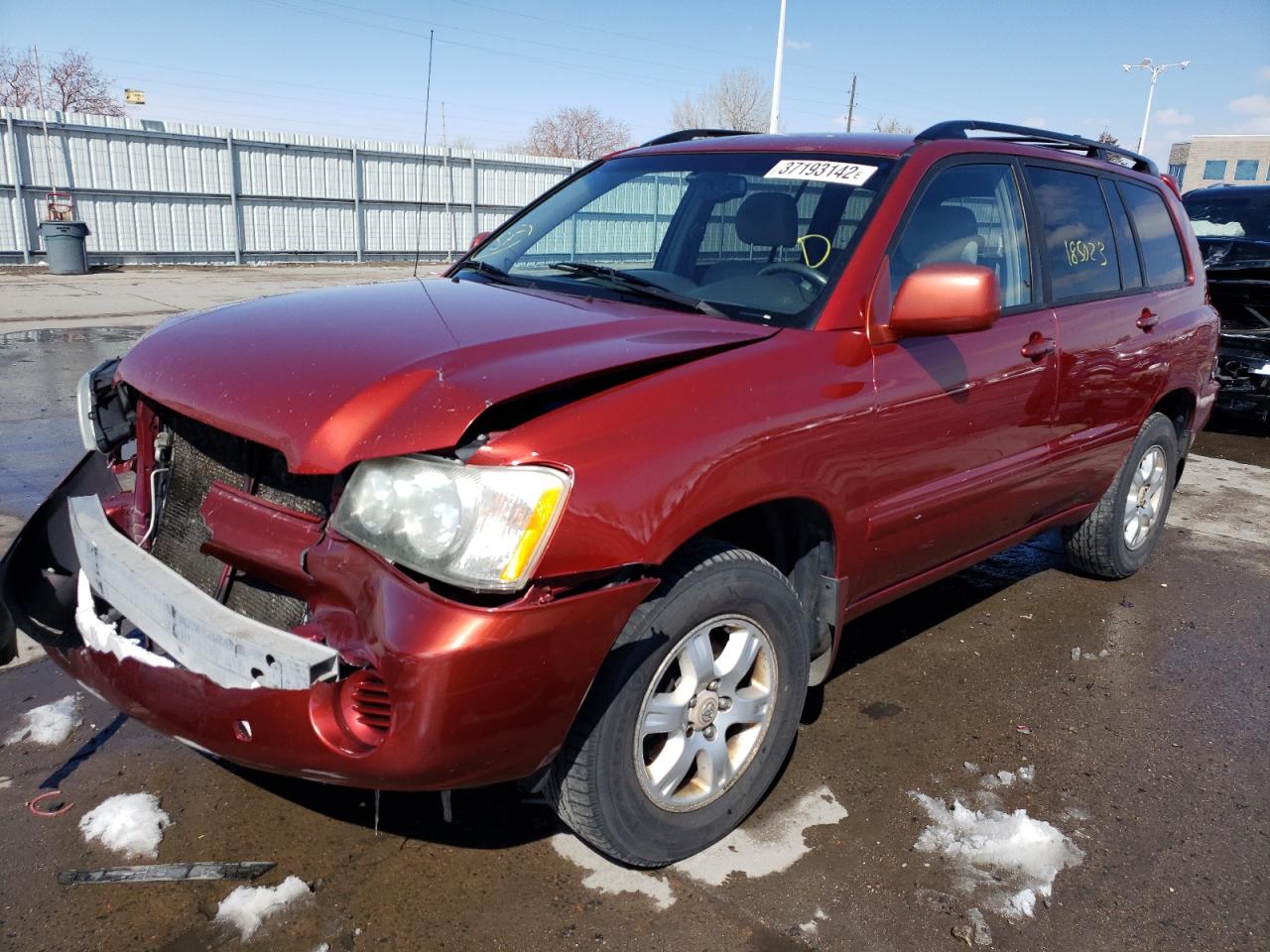 Photo 2 from auction – 2002 TOYOTA HIGHLANDER with VIN JTEHF21A620080598