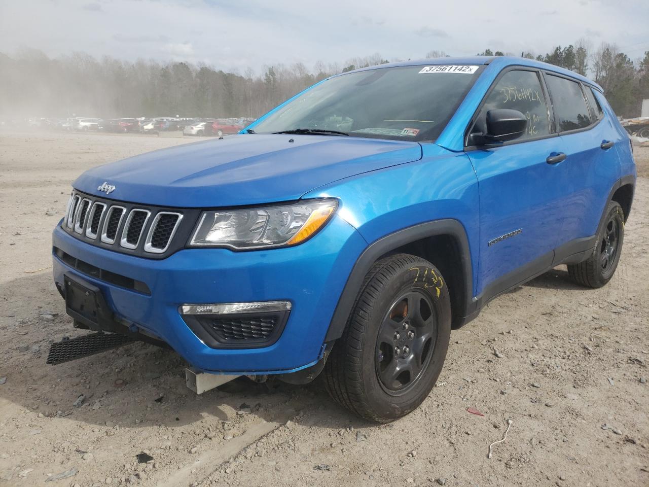 Photo 2 from auction – 2018 JEEP COMPASS SP with VIN 3C4NJCAB6JT368773