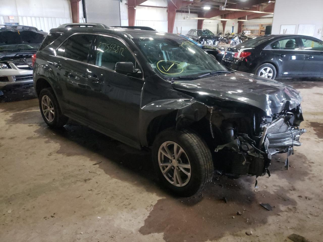 CHEVROLET EQUINOX LT 2017 with VIN 2GNFLFEK9H6306087 - Photo from auction