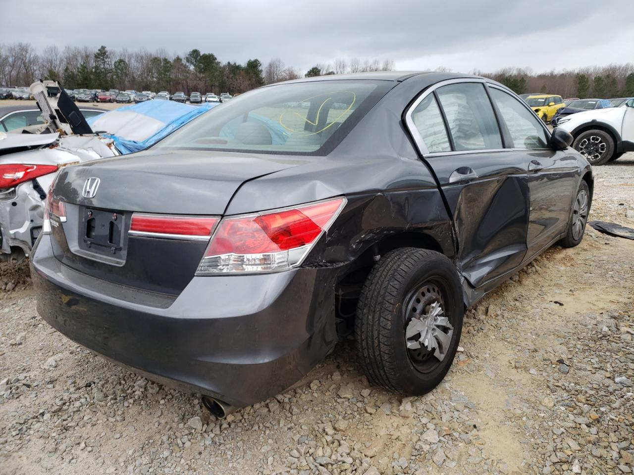 Photo 4 from auction – 2012 HONDA ACCORD LX with VIN 1HGCP2F37CA151374