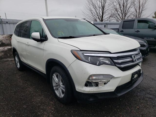 HONDA PILOT LX 2016 with VIN 5FNYF5H18GB501032 - Photo from auction