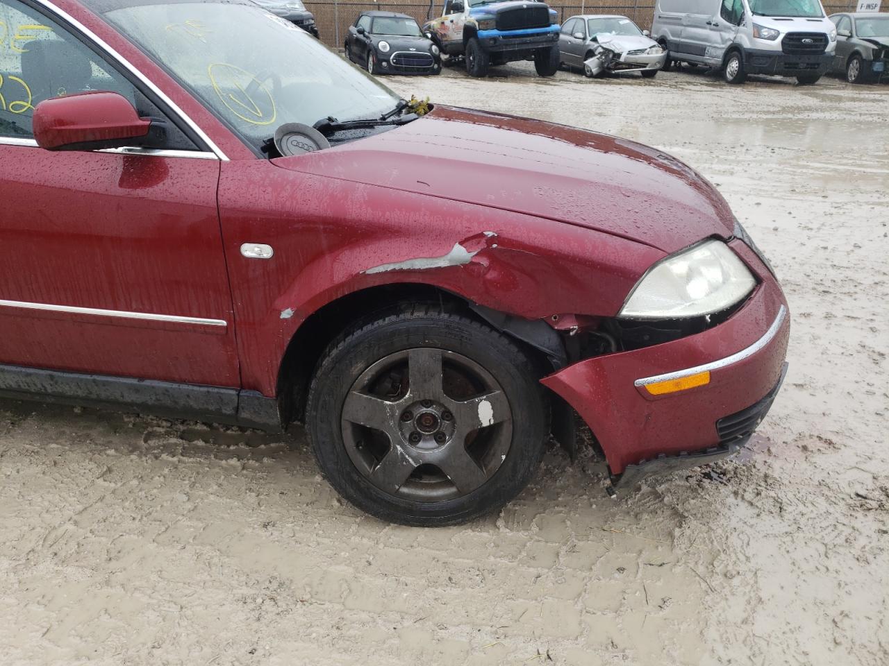 Photo 9 from auction – 2003 VOLKSWAGEN PASSAT GLX with VIN WVWTH63B73P456756